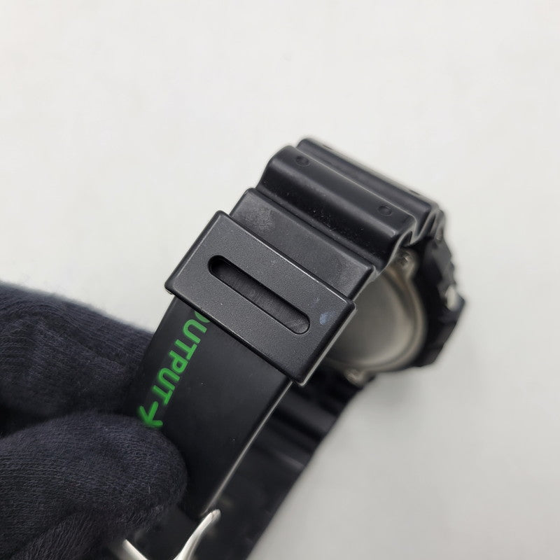 【中古品】【メンズ/レディース】 G-SHOCK ジーショック DIGITAL QUARTZ DW-5900RS デジタルクォーツ 腕時計 196-260522-as-13-izu カラー：ブラック×グリーン 万代Net店