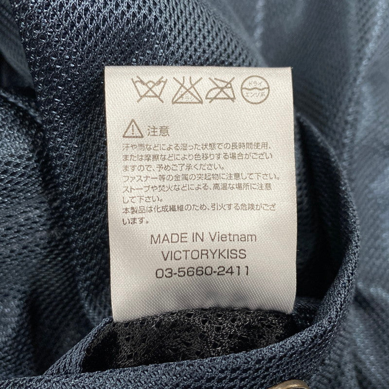 【中古品】【メンズ】 HOUSTON HTVA-2011S MESH RIDING JACKET メッシュ ライディング ジャケット アウター 145-260511-cs-23-izu サイズ：M カラー：ネイビー 万代Net店