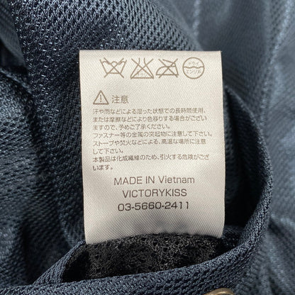 【中古品】【メンズ】 HOUSTON HTVA-2011S MESH RIDING JACKET メッシュ ライディング ジャケット アウター 145-260511-cs-23-izu サイズ：M カラー：ネイビー 万代Net店