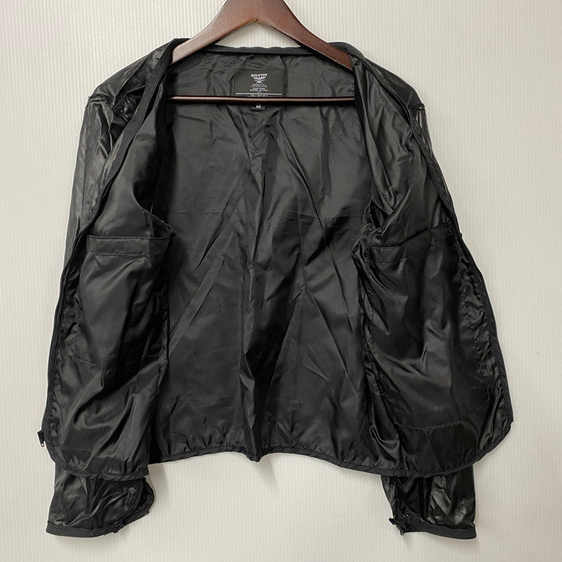 【中古品】【メンズ】 HOUSTON HTVA-2011S MESH RIDING JACKET メッシュ ライディング ジャケット アウター 145-260511-cs-23-izu サイズ：M カラー：ネイビー 万代Net店