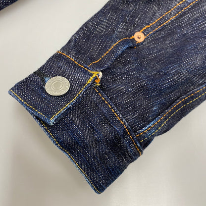 【中古品】【メンズ】 EIGHTG エイトジー 8JK-03 DENIM JACKET 1ST MODEL デニム ジャケット ファースト モデル アウター 145-260511-cs-08-izu サイズ：38 カラー：インディゴ 万代Net店