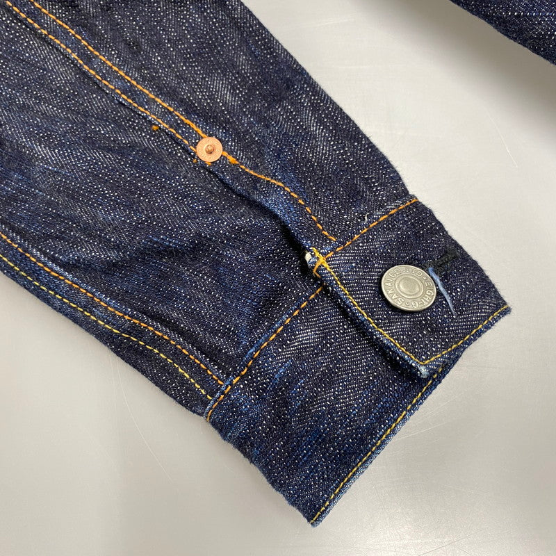 【中古品】【メンズ】 EIGHTG エイトジー 8JK-03 DENIM JACKET 1ST MODEL デニム ジャケット ファースト モデル アウター 145-260511-cs-08-izu サイズ：38 カラー：インディゴ 万代Net店