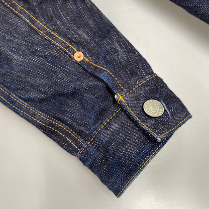 【中古品】【メンズ】 EIGHTG エイトジー 8JK-03 DENIM JACKET 1ST MODEL デニム ジャケット ファースト モデル アウター 145-260511-cs-08-izu サイズ：38 カラー：インディゴ 万代Net店