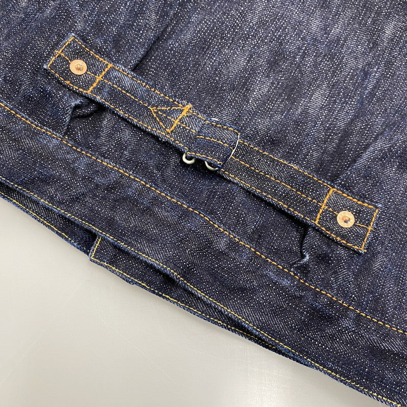 【中古品】【メンズ】 EIGHTG エイトジー 8JK-03 DENIM JACKET 1ST MODEL デニム ジャケット ファースト モデル アウター 145-260511-cs-08-izu サイズ：38 カラー：インディゴ 万代Net店