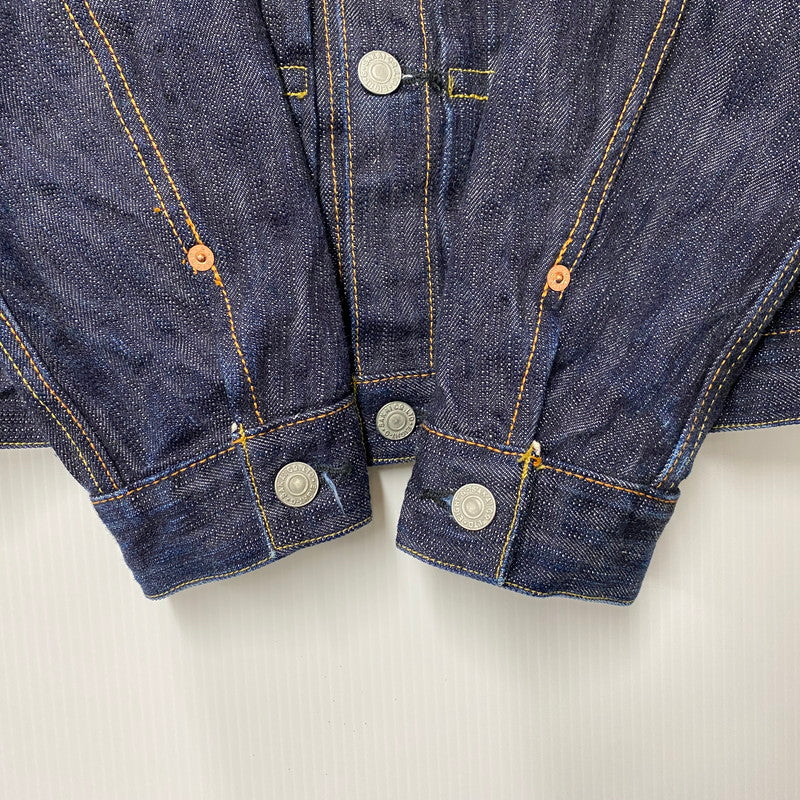 【中古品】【メンズ】 EIGHTG エイトジー 8JK-03 DENIM JACKET 1ST MODEL デニム ジャケット ファースト モデル アウター 145-260511-cs-08-izu サイズ：38 カラー：インディゴ 万代Net店