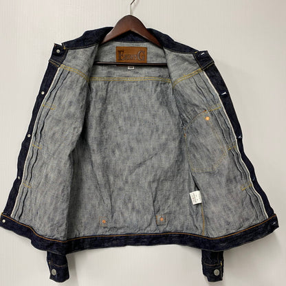 【中古品】【メンズ】 EIGHTG エイトジー 8JK-03 DENIM JACKET 1ST MODEL デニム ジャケット ファースト モデル アウター 145-260511-cs-08-izu サイズ：38 カラー：インディゴ 万代Net店