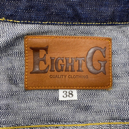 【中古品】【メンズ】 EIGHTG エイトジー 8JK-03 DENIM JACKET 1ST MODEL デニム ジャケット ファースト モデル アウター 145-260511-cs-08-izu サイズ：38 カラー：インディゴ 万代Net店