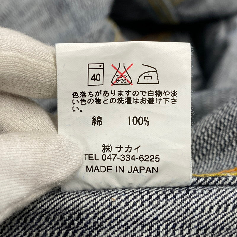 【中古品】【メンズ】 EIGHTG エイトジー 8JK-03 DENIM JACKET 1ST MODEL デニム ジャケット ファースト モデル アウター 145-260511-cs-08-izu サイズ：38 カラー：インディゴ 万代Net店