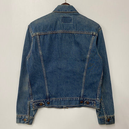 【中古品】【メンズ】 LEVI'S リーバイス 70505 USA製 刻印715 90S DENIM JACKET SMALLE 不均等V デニム ジャケット スモールイー アウター 145-260511-cs-09-izu サイズ：36 カラー：インディゴ 万代Net店