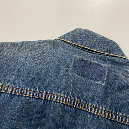 【中古品】【メンズ】 LEVI'S リーバイス 70505 USA製 刻印715 90S DENIM JACKET SMALLE 不均等V デニム ジャケット スモールイー アウター 145-260511-cs-09-izu サイズ：36 カラー：インディゴ 万代Net店