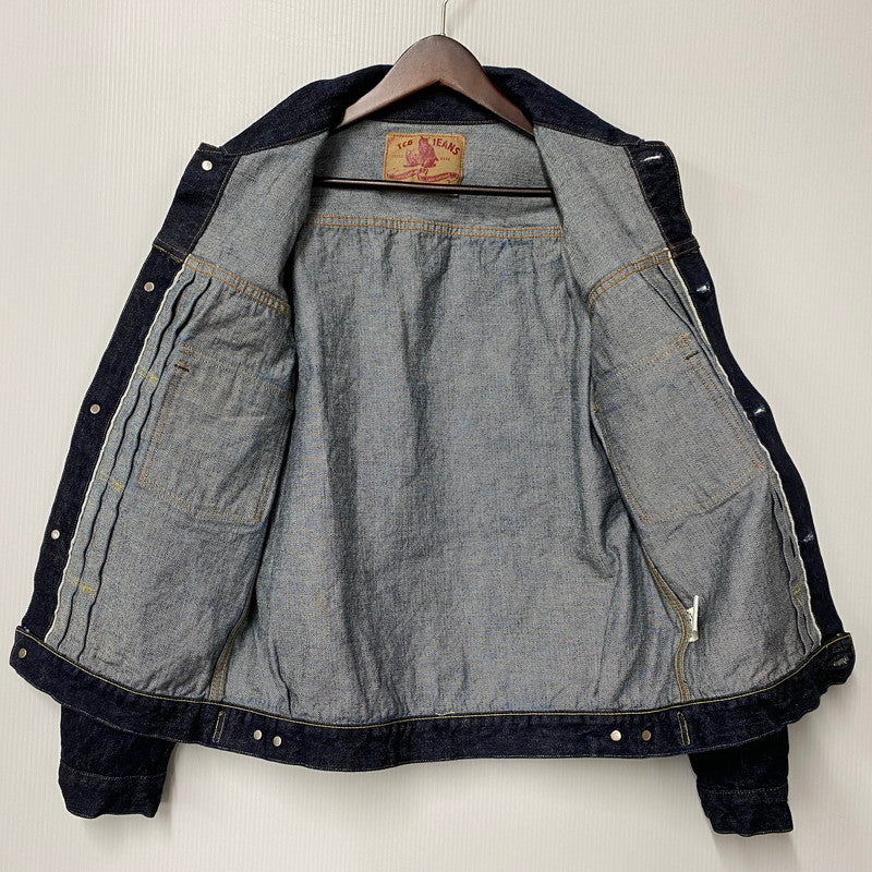 【中古品】【メンズ】 TCB JEANS ティーシービージーンズ 日本製 TYPE 2ND 50S JEANS JACKET タイプ セカンド ジーンズ ジャケット アウター 145-260511-cs-10-izu サイズ：38 カラー：インディゴ 万代Net店