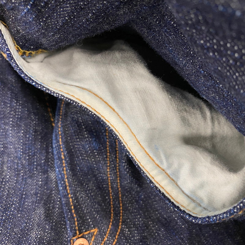 【中古品】【メンズ】 EIGHTG エイトジー BUTTONFLY LOOSE STRAIGHT DENIM ボタンフライ ルーズ ストレート デニム 日本製 パンツ ジーンズ 156-260512-as-04-izu サイズ：30×34 カラー：インディゴ 万代Net店