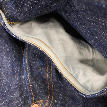 【中古品】【メンズ】 EIGHTG エイトジー BUTTONFLY LOOSE STRAIGHT DENIM ボタンフライ ルーズ ストレート デニム 日本製 パンツ ジーンズ 156-260512-as-04-izu サイズ：30×34 カラー：インディゴ 万代Net店