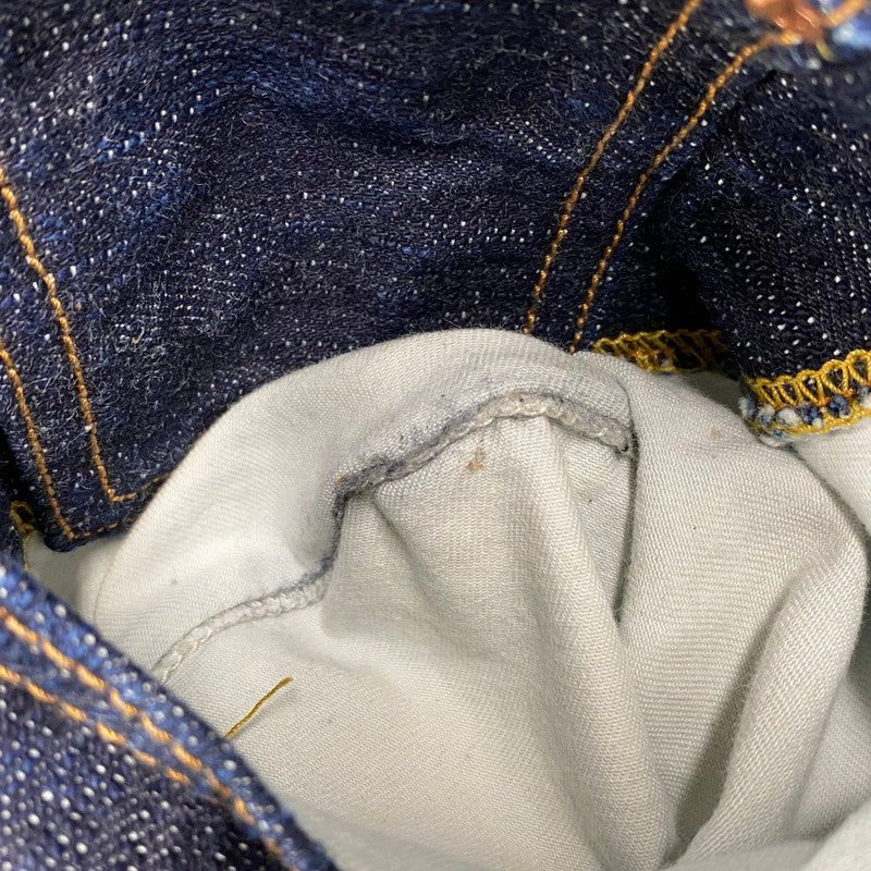 【中古品】【メンズ】 EIGHTG エイトジー BUTTONFLY LOOSE STRAIGHT DENIM ボタンフライ ルーズ ストレート デニム 日本製 パンツ ジーンズ 156-260512-as-04-izu サイズ：30×34 カラー：インディゴ 万代Net店
