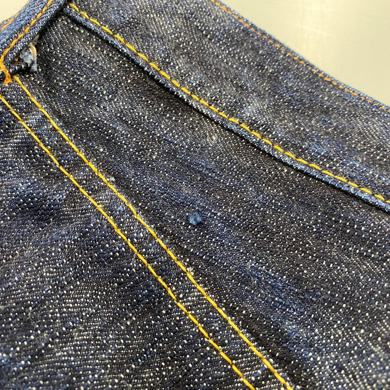 【中古品】【メンズ】 EIGHTG エイトジー BUTTONFLY LOOSE STRAIGHT DENIM ボタンフライ ルーズ ストレート デニム 日本製 パンツ ジーンズ 156-260512-as-04-izu サイズ：30×34 カラー：インディゴ 万代Net店