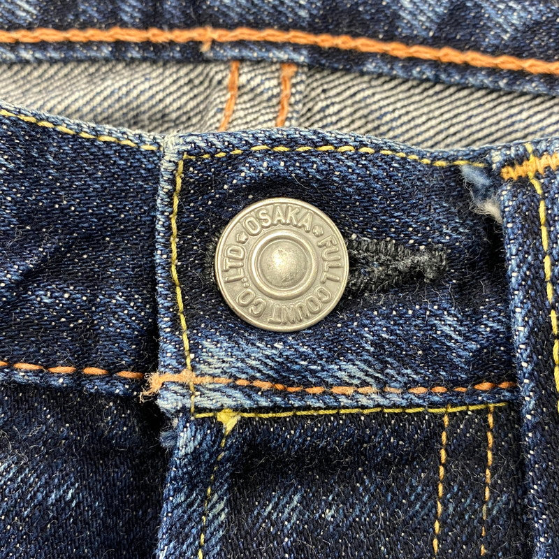 【中古品】【メンズ】 FULL COUNT&CO フルカウント SLIM STRAIGHT DENIM HEAVY OZ 1108XX スリム ストレート デニム ヘビーオンス パンツ ジーンズ 156-260512-as-01-izu サイズ：28×34 カラー：インディゴ 万代Net店