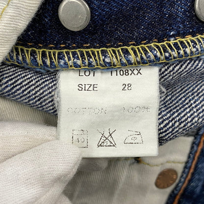 【中古品】【メンズ】 FULL COUNT&CO フルカウント SLIM STRAIGHT DENIM HEAVY OZ 1108XX スリム ストレート デニム ヘビーオンス パンツ ジーンズ 156-260512-as-01-izu サイズ：28×34 カラー：インディゴ 万代Net店