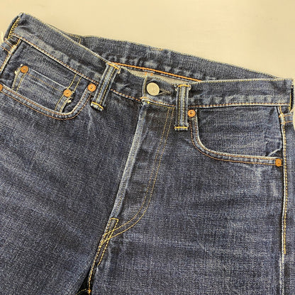 【中古品】【メンズ】 FULL COUNT&CO フルカウント SLIM STRAIGHT DENIM HEAVY OZ 1108XX スリム ストレート デニム ヘビーオンス パンツ ジーンズ 156-260512-as-01-izu サイズ：28×34 カラー：インディゴ 万代Net店