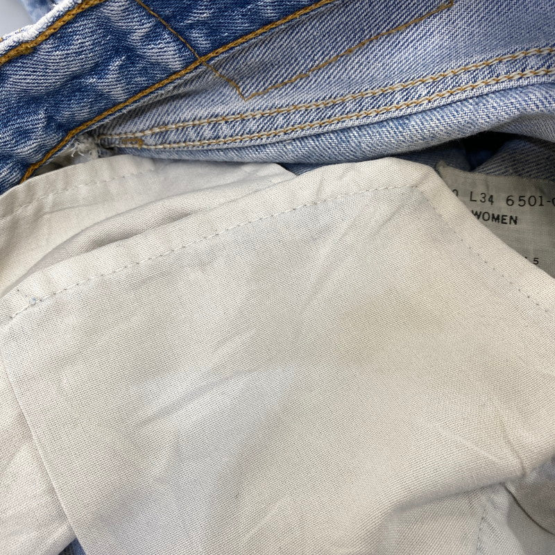 【現状渡し品】【メンズ】 LEVI’S リーバイス USA製 刻印544 97年製造 不均等Ｖ 90’S BUTTONFLY DENIM PANTS ボタンフライ デニム パンツ ズボン ボトムス 157-260720-ya-03-izu サイズ：30×34 カラー：ライトインディゴ 万代Net店
