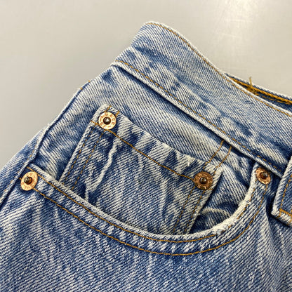【現状渡し品】【メンズ】 LEVI’S リーバイス USA製 刻印544 97年製造 不均等Ｖ 90’S BUTTONFLY DENIM PANTS ボタンフライ デニム パンツ ズボン ボトムス 157-260720-ya-03-izu サイズ：30×34 カラー：ライトインディゴ 万代Net店