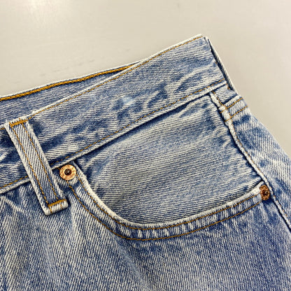 【現状渡し品】【メンズ】 LEVI’S リーバイス USA製 刻印544 97年製造 不均等Ｖ 90’S BUTTONFLY DENIM PANTS ボタンフライ デニム パンツ ズボン ボトムス 157-260720-ya-03-izu サイズ：30×34 カラー：ライトインディゴ 万代Net店
