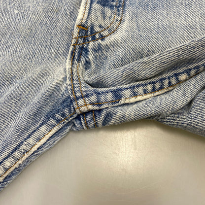 【現状渡し品】【メンズ】 LEVI’S リーバイス USA製 刻印544 97年製造 不均等Ｖ 90’S BUTTONFLY DENIM PANTS ボタンフライ デニム パンツ ズボン ボトムス 157-260720-ya-03-izu サイズ：30×34 カラー：ライトインディゴ 万代Net店