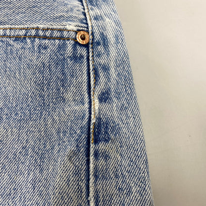 【現状渡し品】【メンズ】 LEVI’S リーバイス USA製 刻印544 97年製造 不均等Ｖ 90’S BUTTONFLY DENIM PANTS ボタンフライ デニム パンツ ズボン ボトムス 157-260720-ya-03-izu サイズ：30×34 カラー：ライトインディゴ 万代Net店