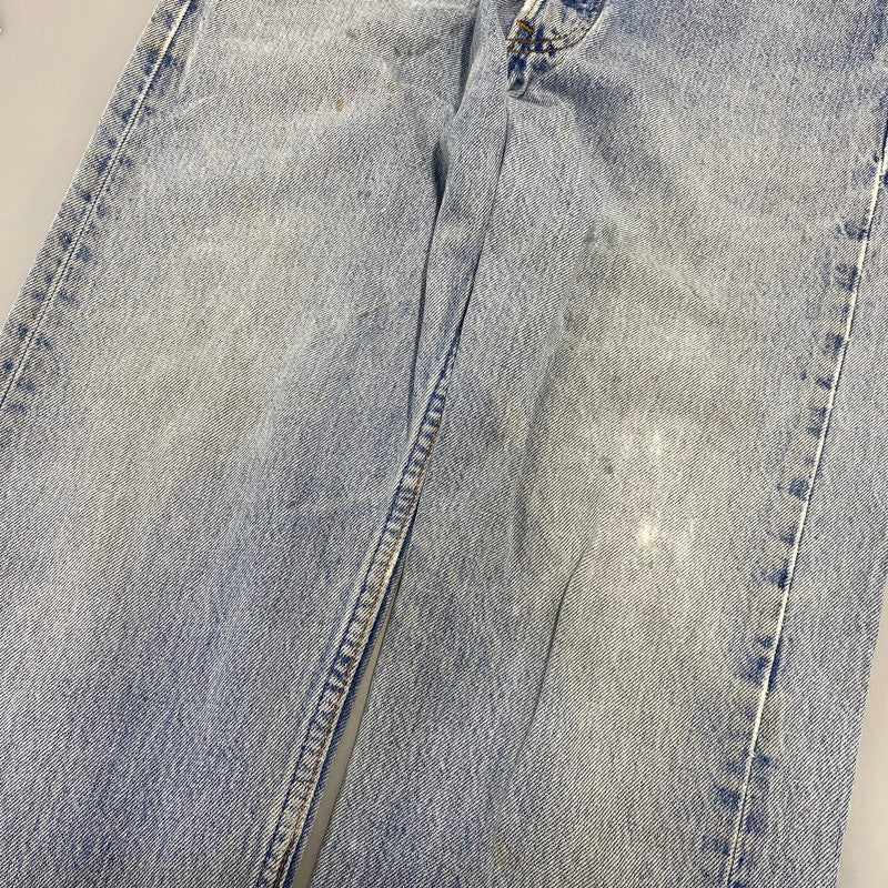 【現状渡し品】【メンズ】 LEVI’S リーバイス USA製 刻印544 97年製造 不均等Ｖ 90’S BUTTONFLY DENIM PANTS ボタンフライ デニム パンツ ズボン ボトムス 157-260720-ya-03-izu サイズ：30×34 カラー：ライトインディゴ 万代Net店