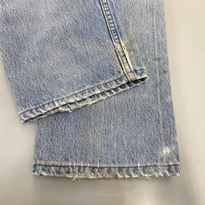 【現状渡し品】【メンズ】 LEVI’S リーバイス USA製 刻印544 97年製造 不均等Ｖ 90’S BUTTONFLY DENIM PANTS ボタンフライ デニム パンツ ズボン ボトムス 157-260720-ya-03-izu サイズ：30×34 カラー：ライトインディゴ 万代Net店