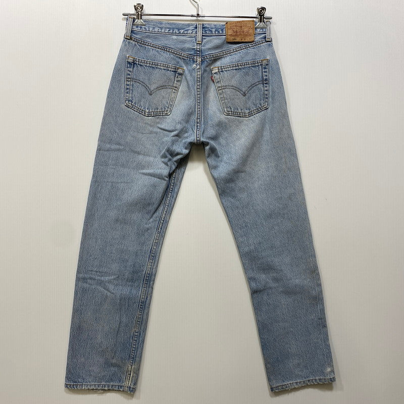 【現状渡し品】【メンズ】 LEVI’S リーバイス USA製 刻印544 97年製造 不均等Ｖ 90’S BUTTONFLY DENIM PANTS ボタンフライ デニム パンツ ズボン ボトムス 157-260720-ya-03-izu サイズ：30×34 カラー：ライトインディゴ 万代Net店