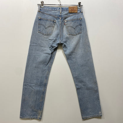 【現状渡し品】【メンズ】 LEVI’S リーバイス USA製 刻印544 97年製造 不均等Ｖ 90’S BUTTONFLY DENIM PANTS ボタンフライ デニム パンツ ズボン ボトムス 157-260720-ya-03-izu サイズ：30×34 カラー：ライトインディゴ 万代Net店