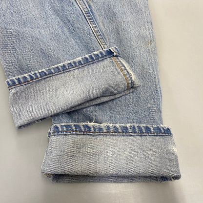 【現状渡し品】【メンズ】 LEVI’S リーバイス USA製 刻印544 97年製造 不均等Ｖ 90’S BUTTONFLY DENIM PANTS ボタンフライ デニム パンツ ズボン ボトムス 157-260720-ya-03-izu サイズ：30×34 カラー：ライトインディゴ 万代Net店