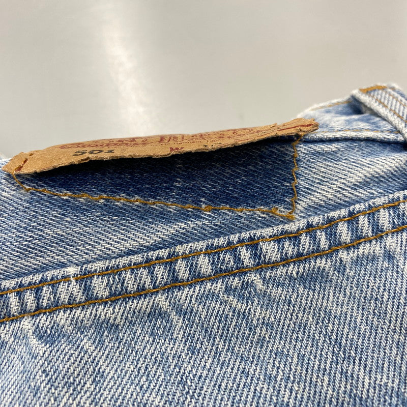 【現状渡し品】【メンズ】 LEVI’S リーバイス USA製 刻印544 97年製造 不均等Ｖ 90’S BUTTONFLY DENIM PANTS ボタンフライ デニム パンツ ズボン ボトムス 157-260720-ya-03-izu サイズ：30×34 カラー：ライトインディゴ 万代Net店