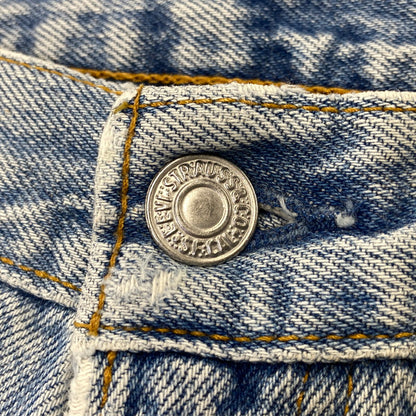 【現状渡し品】【メンズ】 LEVI’S リーバイス USA製 刻印544 97年製造 不均等Ｖ 90’S BUTTONFLY DENIM PANTS ボタンフライ デニム パンツ ズボン ボトムス 157-260720-ya-03-izu サイズ：30×34 カラー：ライトインディゴ 万代Net店