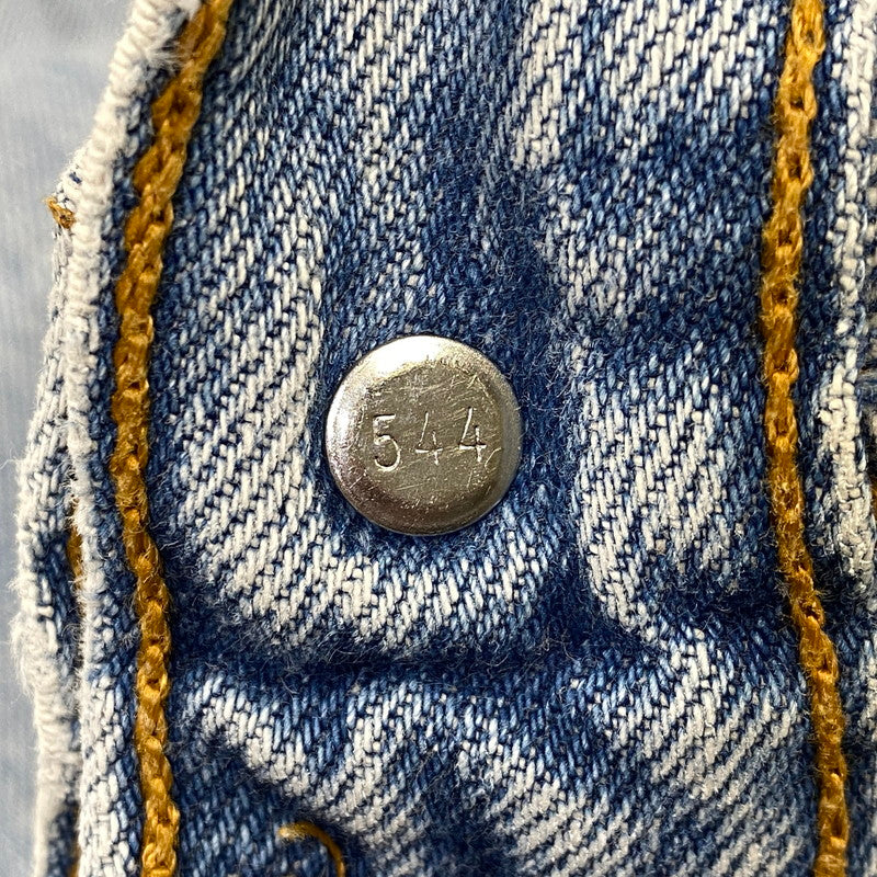 【現状渡し品】【メンズ】 LEVI’S リーバイス USA製 刻印544 97年製造 不均等Ｖ 90’S BUTTONFLY DENIM PANTS ボタンフライ デニム パンツ ズボン ボトムス 157-260720-ya-03-izu サイズ：30×34 カラー：ライトインディゴ 万代Net店