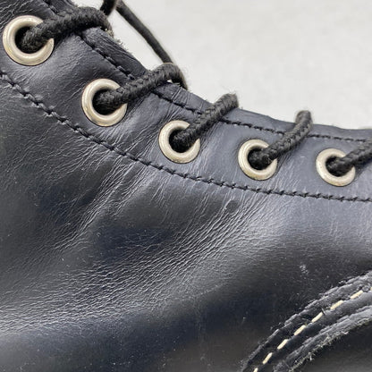 【中古品】【メンズ】 RED WING レッドウィング 6INCH CLASSIC MOC TO BOOT 8179 6インチ クラシック モックトゥ ブーツ 復刻犬タグ シューズ 靴 164-260511-as-20-izu サイズ：27cm カラー：ブラック 万代Net店
