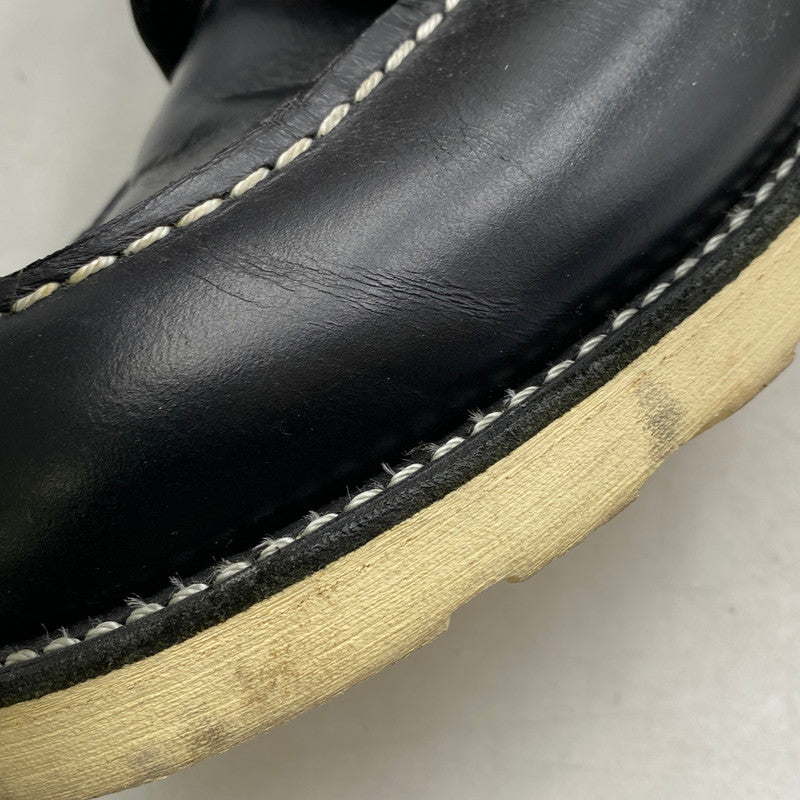 【中古品】【メンズ】 RED WING レッドウィング 6INCH CLASSIC MOC TO BOOT 8179 6インチ クラシック モックトゥ ブーツ 復刻犬タグ シューズ 靴 164-260511-as-20-izu サイズ：27cm カラー：ブラック 万代Net店