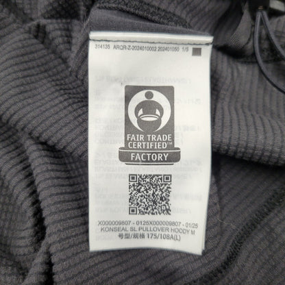 【中古美品】【メンズ】 ARC'TERYX アークテリクス KONSEAL SL PULLOVER HOODY M X000009807 コンシール SL プルオーバー フーディ パーカー 144-260512-as-11-izu サイズ：L カラー：ブラック 万代Net店