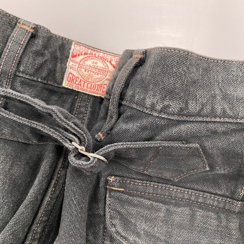 【中古品】【メンズ】 FREEWHEELERS フリーホイーラーズ LUMBERJACK TROUSERS 2032007 ランバージャック トラウザーズ パンツ 156-260512-as-02-izu サイズ：36×34 カラー：ブラック 万代Net店