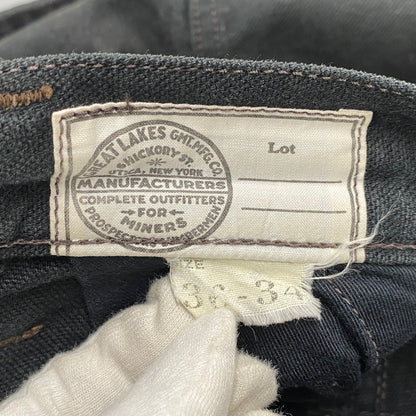 【中古品】【メンズ】 FREEWHEELERS フリーホイーラーズ LUMBERJACK TROUSERS 2032007 ランバージャック トラウザーズ パンツ 156-260512-as-02-izu サイズ：36×34 カラー：ブラック 万代Net店