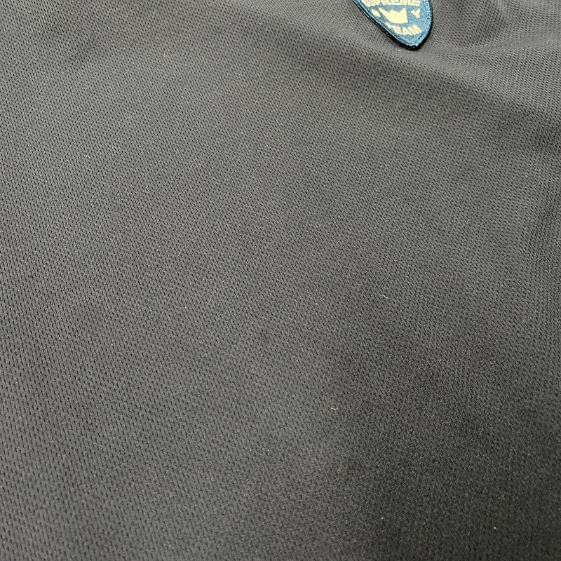 【中古品】【メンズ】 OLD SUPREME オールドシュプリーム SOCCER JERSEY サッカー ジャージー USA製 紙タグ 半袖 149-260511-as-01-izu サイズ：L カラー：ネイビー 万代Net店