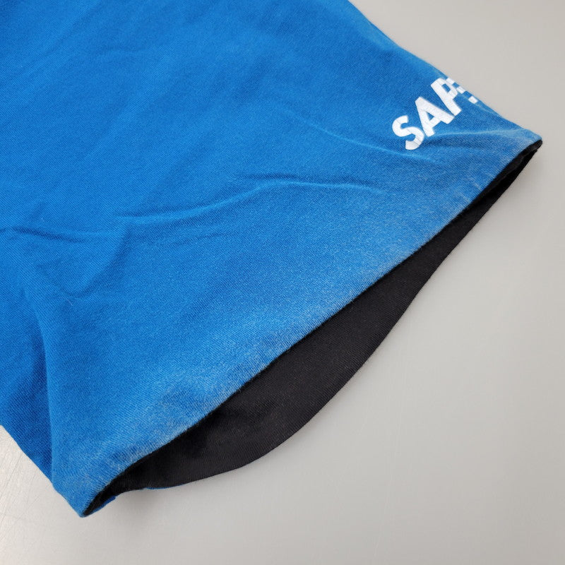 【中古品】【メンズ】 SAPEUR サプール A0025-237 REVERSIBLE SS TEE リバーシブル ショートスリーブ ティー トップス 半袖 142-260511-cs-15-izu サイズ：XL カラー：ブルー/ブラック 万代Net店