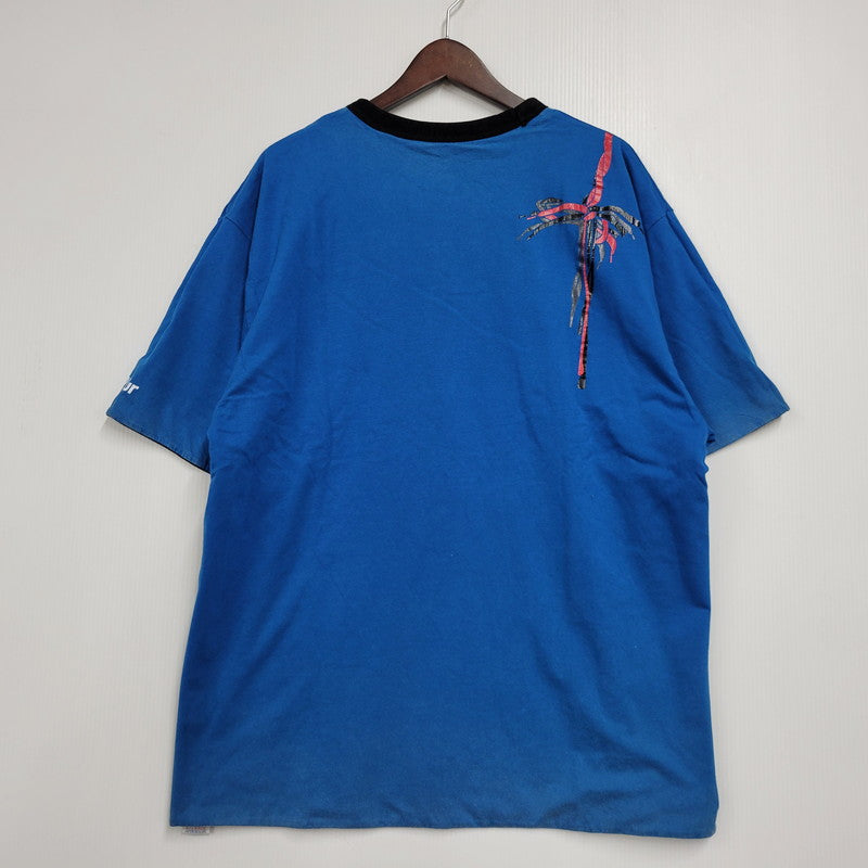 【中古品】【メンズ】 SAPEUR サプール A0025-237 REVERSIBLE SS TEE リバーシブル ショートスリーブ ティー トップス 半袖 142-260511-cs-15-izu サイズ：XL カラー：ブルー/ブラック 万代Net店