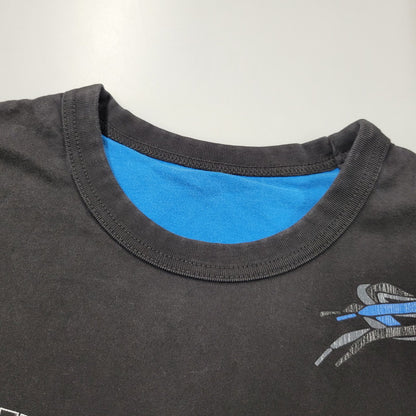 【中古品】【メンズ】 SAPEUR サプール A0025-237 REVERSIBLE SS TEE リバーシブル ショートスリーブ ティー トップス 半袖 142-260511-cs-15-izu サイズ：XL カラー：ブルー/ブラック 万代Net店