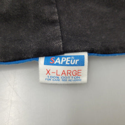 【中古品】【メンズ】 SAPEUR サプール A0025-237 REVERSIBLE SS TEE リバーシブル ショートスリーブ ティー トップス 半袖 142-260511-cs-15-izu サイズ：XL カラー：ブルー/ブラック 万代Net店