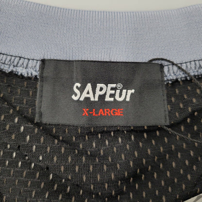 【中古美品】【メンズ】 SAPEUR サプール A0023-344 BASKET TANK TOP バスケット タンクトップ トップス 142-260511-cs-16-izu サイズ：XL カラー：ブラック 万代Net店