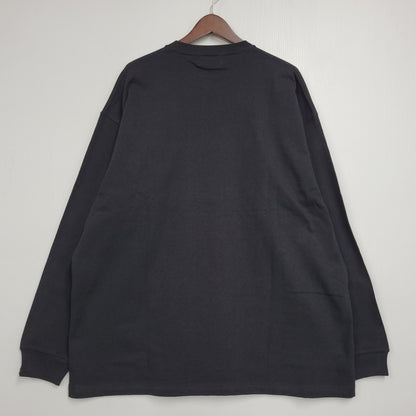 【中古美品】【メンズ】 SAPEUR サプール A0023-435 FRIENDSHIP LS TEE フレンドシップ ロングスリーブ ティー トップス 長袖 142-260511-cs-14-izu サイズ：XL カラー：ブラック 万代Net店
