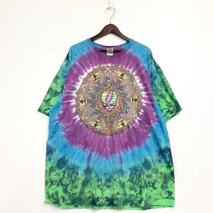 【中古品】【メンズ】 LIQUID BLUE リキッド・ブルー ホンジュラス製 GRATEFUL DEAD TIE DYE PRINT TEE グレイトフル・デッド タイダイ プリント Tシャツ トップス 半袖 146-260521-ya-21-izu サイズ：2XL カラー：マルチ 万代Net店