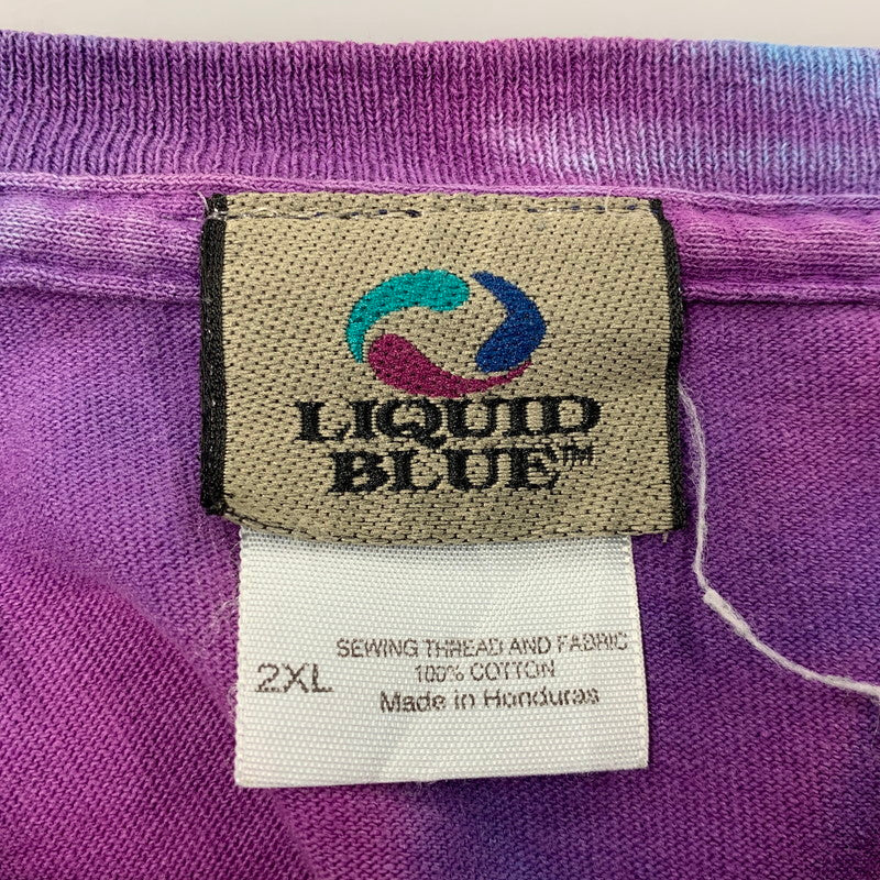 【中古品】【メンズ】 LIQUID BLUE リキッド・ブルー ホンジュラス製 GRATEFUL DEAD TIE DYE PRINT TEE グレイトフル・デッド タイダイ プリント Tシャツ トップス 半袖 146-260521-ya-21-izu サイズ：2XL カラー：マルチ 万代Net店