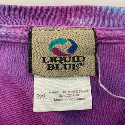 【中古品】【メンズ】 LIQUID BLUE リキッド・ブルー ホンジュラス製 GRATEFUL DEAD TIE DYE PRINT TEE グレイトフル・デッド タイダイ プリント Tシャツ トップス 半袖 146-260521-ya-21-izu サイズ：2XL カラー：マルチ 万代Net店